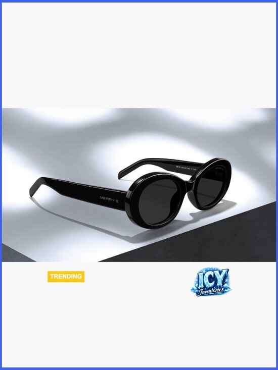 Modern Oval Round Acetate Sunglasses UV400 Polarized for Women main image 5